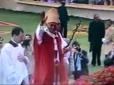 Paus Johannes Paulus II in Maastricht mei 1985