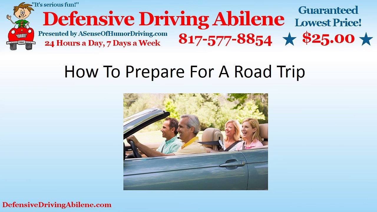 How To Prepare For A Road Trip