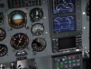 X-Plane 9 EC120 Startup and takeoff