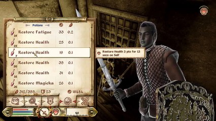 Oblivion Player Hunter fame Mrag Tong attack