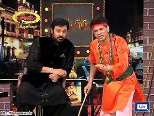 Jogi Baba Gift For Reham Khan in Mazaq Raat Special