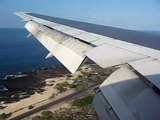 Boeing 767-300ER Landing at Kona Airport