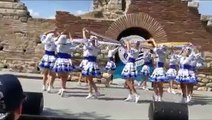 Слуцкие пояса. Slutsk belts -byelorussian dance (children group). Dance studio GLORIA