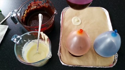 How To Make Chocolate Balloon Bowls...