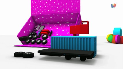 coffre à jouets   camion de fret   boîte à cadeau