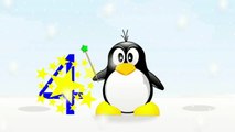 Cartoon for kids  lean to count from 1 to 20 with this little penguin!