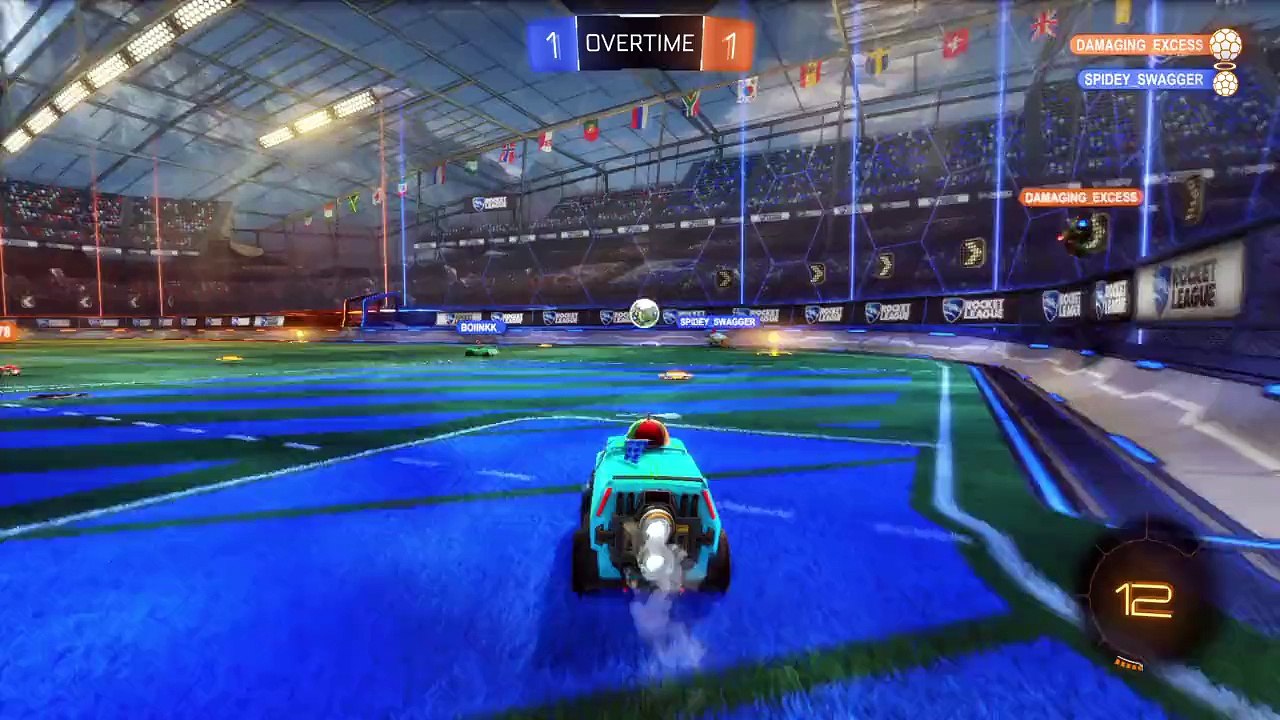 Rocket League goal 2