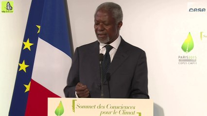 M. Kofi Annan - Summit of conscience  (EN) - cese