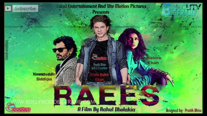 Raees Teaser Shah Rukh Khan I Nawazuddin Siddiqui I Mahira Khan  EID 2016 HD 720p