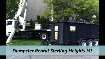 Dumpster Rental Sterling Heights MI