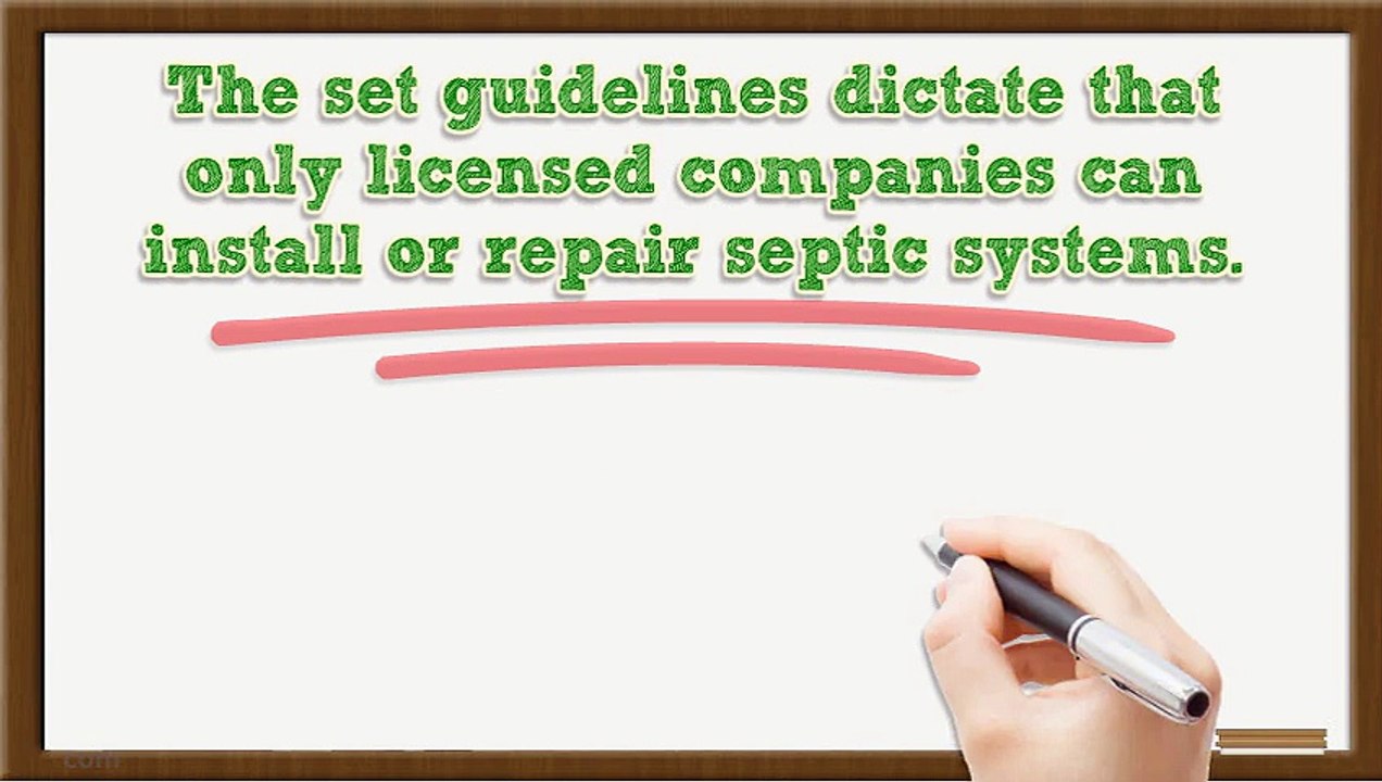 Proper Septic Tank Installation