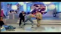 VAN DAMME - Imitates Stallone, Seagal, Arnold and Him self   Karate Demonstration