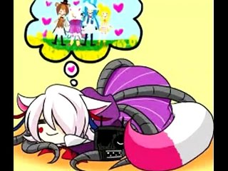 Fnaf, Bonnie x Mangle