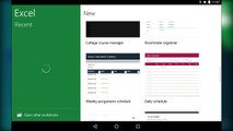 Microsoft Office for Android tablets quick look!