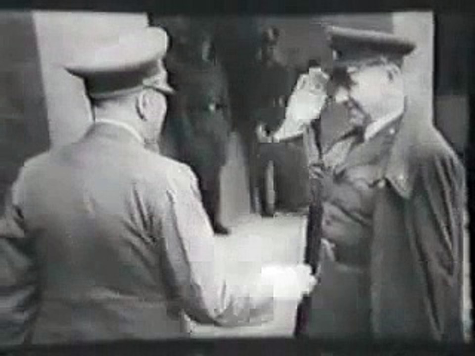 ante pavelic meets adolf hitler