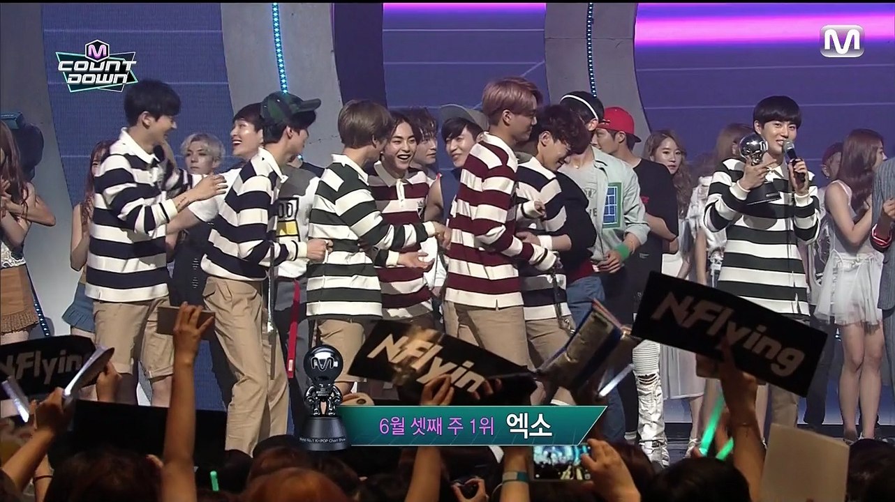 150618_Mnet 엠카운트다운_1위발표 샤이니cut(Mnet Japan ver.)