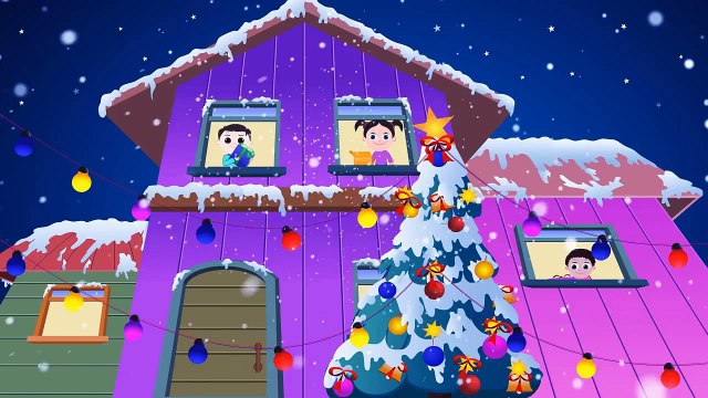 Jingle Bells Funny Animated Song for Kids & Babies English Cartoon Nursery Rhymes Videos For Kids