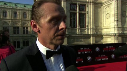 'Mission: Impossible - Rogue Nation' Vienna Premiere: Simon Pegg