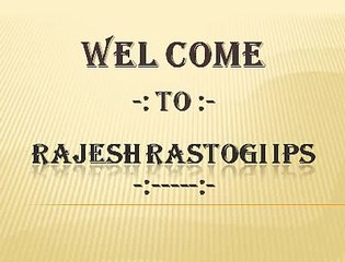 Rajesh Rastogi IPS