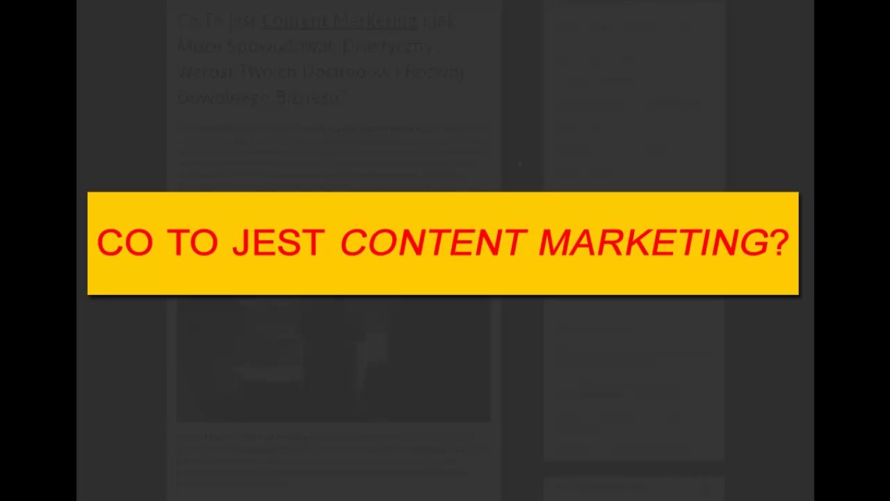 All In One Profits - Dlaczego Content Marketing Pomaga Pozyskiwać Nowych Partnerów