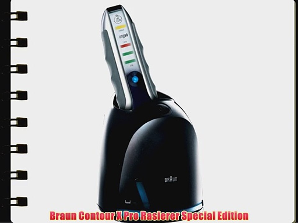 Braun Contour X Pro Rasierer Special Edition