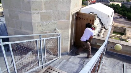 Visite de la face cachée du toit du Donjon du Château de Vincennes du 16 juillet au 31 août 2015