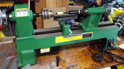 Harbor Freight Mini Lathe Review and Acrylic Pen Turning Demo