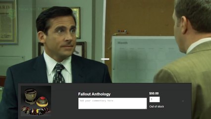 Quand tu vois que Fallout Anthology est en rupture de stock