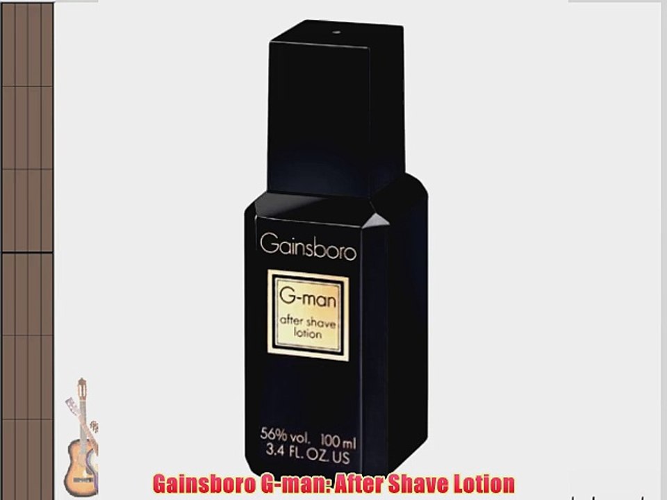 Gainsboro G-man: After Shave Lotion