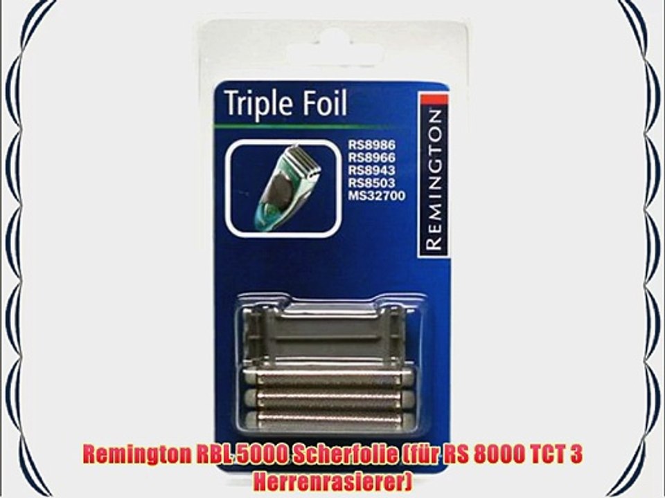 Remington RBL 5000 Scherfolie (f?r RS 8000 TCT 3 Herrenrasierer)