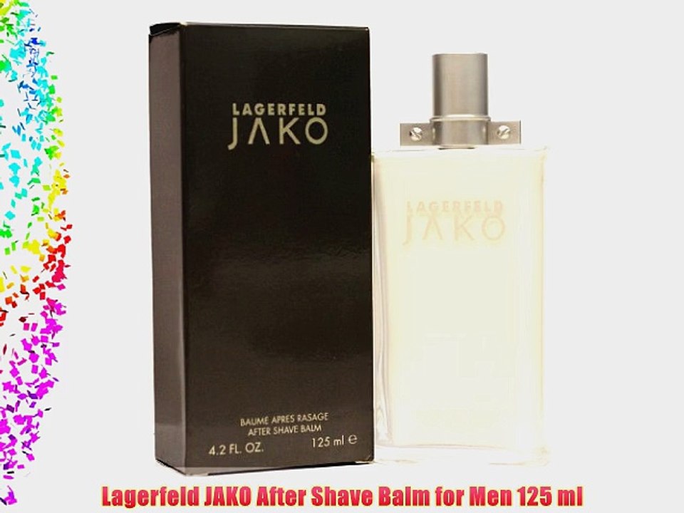 Lagerfeld JAKO After Shave Balm for Men 125 ml