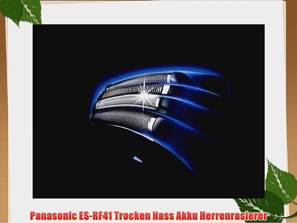 Panasonic ES-RF41 Trocken Nass Akku Herrenrasierer