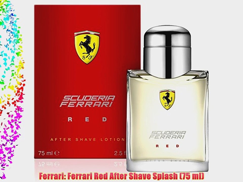 Ferrari: Ferrari Red After Shave Splash (75 ml)