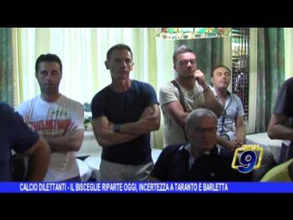 Calcio Dilettanti | Il Bisceglie riparte oggi, incertezza a Taranto e Barletta