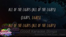 All Of The Lights - Kanye West, Rihanna [ Karaoke Version | Beat | Lyrics ]