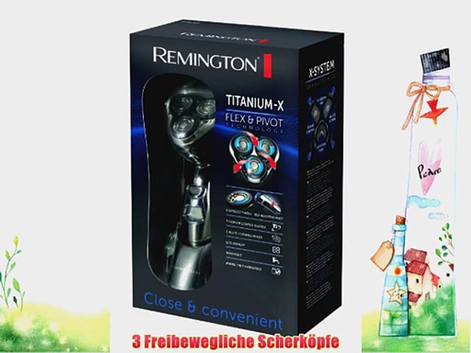 Remington 3-Rotationsrasierer mit Dual Track Flex und Pivot Technology R8150