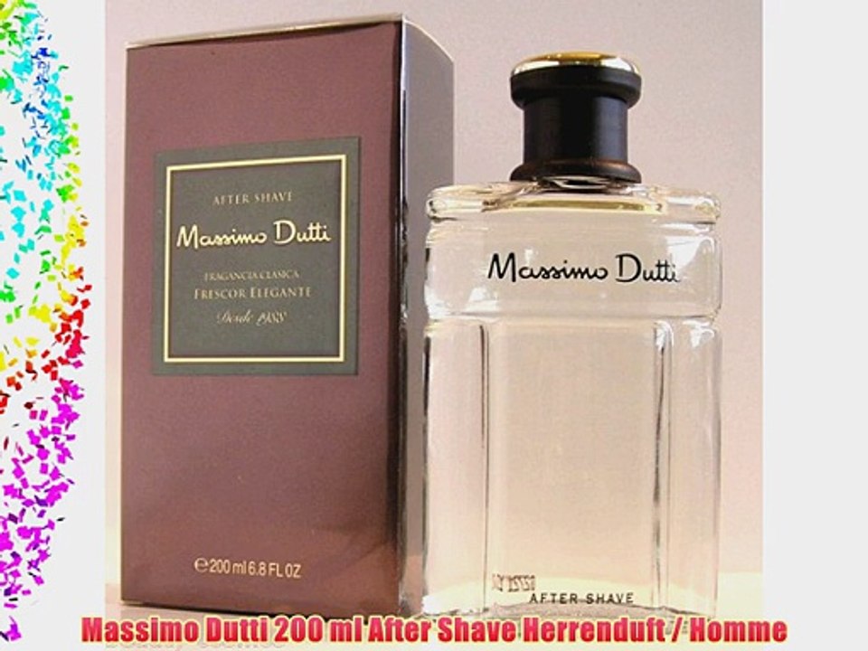 Massimo Dutti 200 ml After Shave Herrenduft / Homme