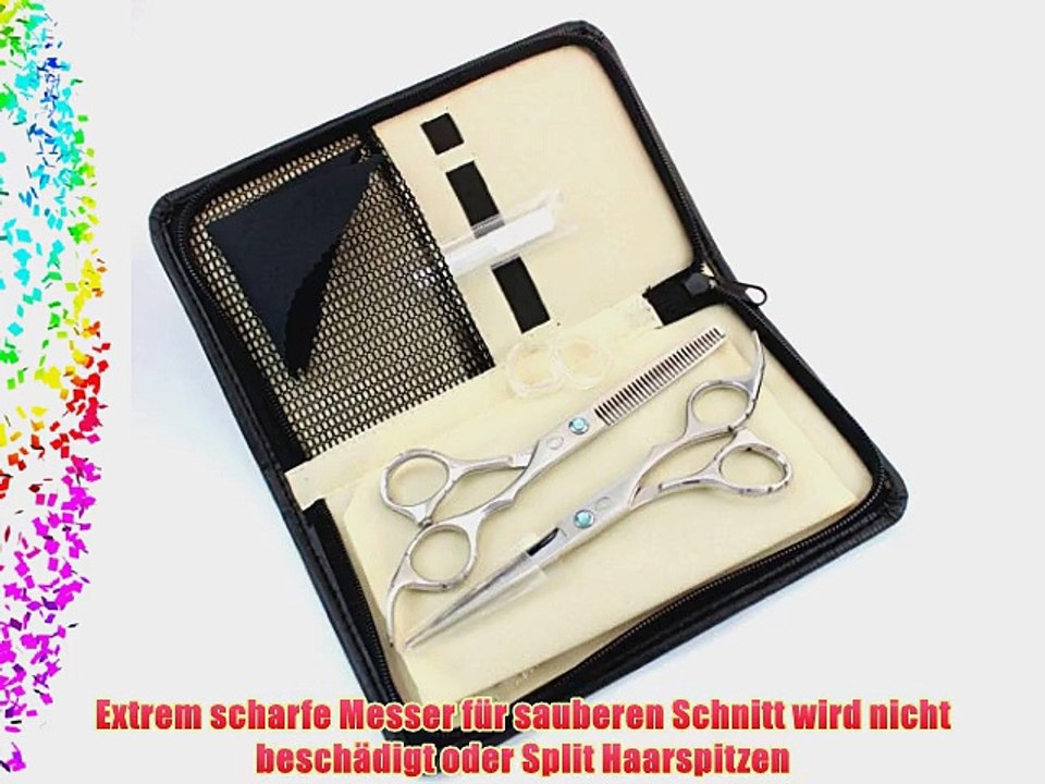 Neue Ankunft Professionell Haarscheren Set Effilierschere Friseur Scheren Set   Tracking Service