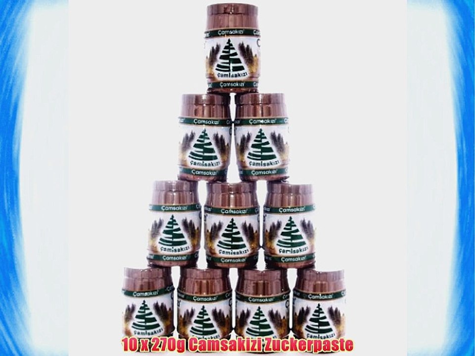 10 x 270g camsakizi zuckerpaste