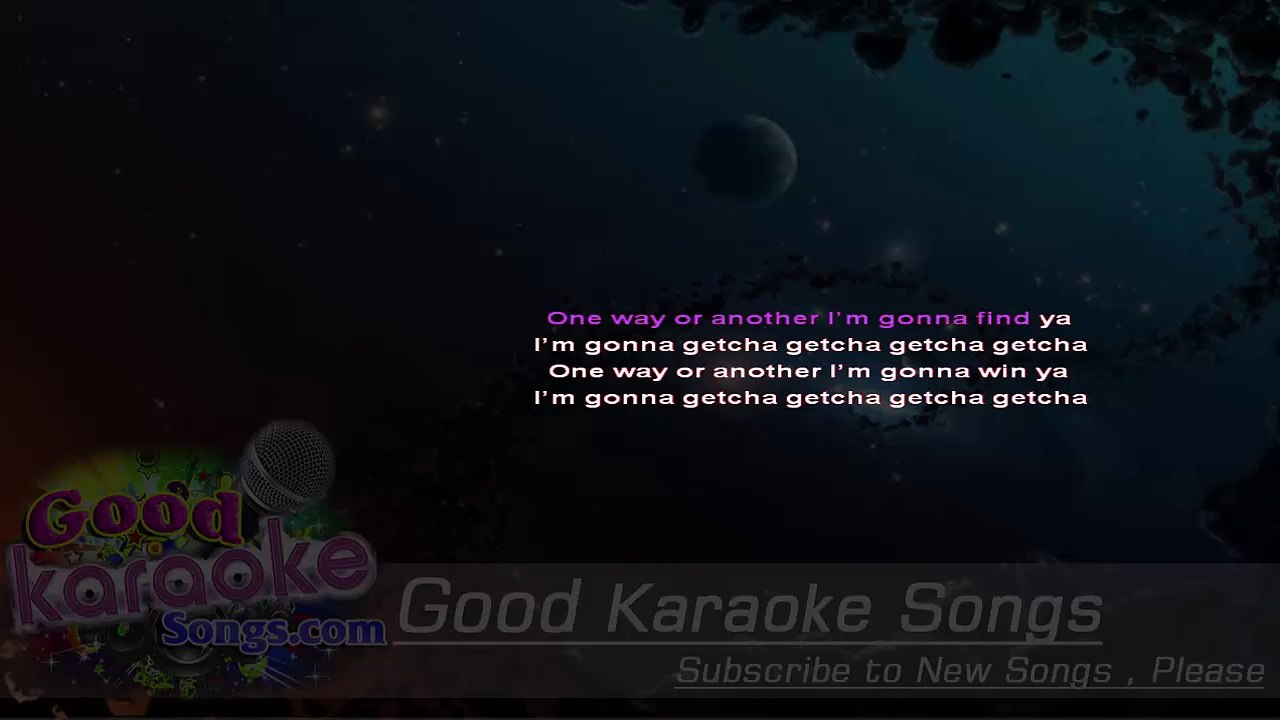 One Direction - One way or another karaoke