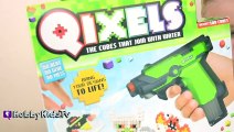 Qixels Fuse BLASTER! HobbyFrog   HobbyPig Robot Shark Dragon HobbyKidsTV