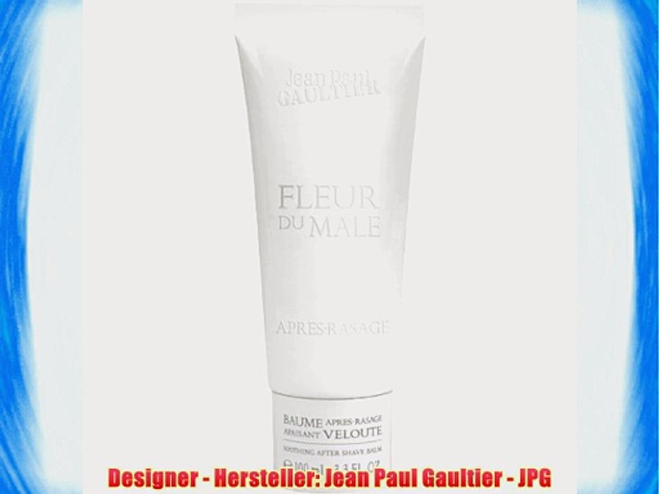Jean Paul Gaultier Fleur du Male Soothing After Shave Balm 100ml