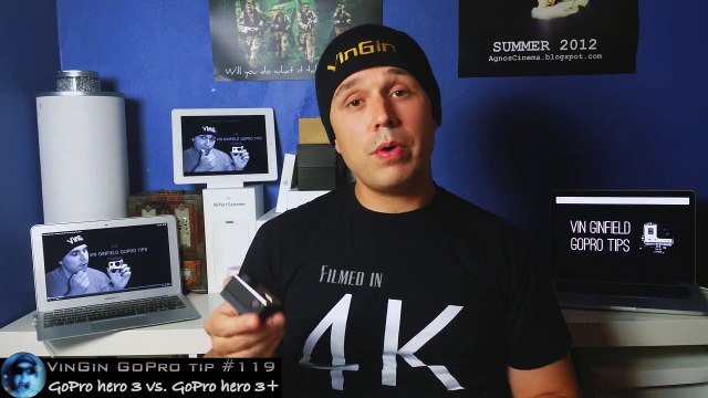 GoPro Tip #119 GoPro hero 3 VS. GoPro hero 3+ (4K)