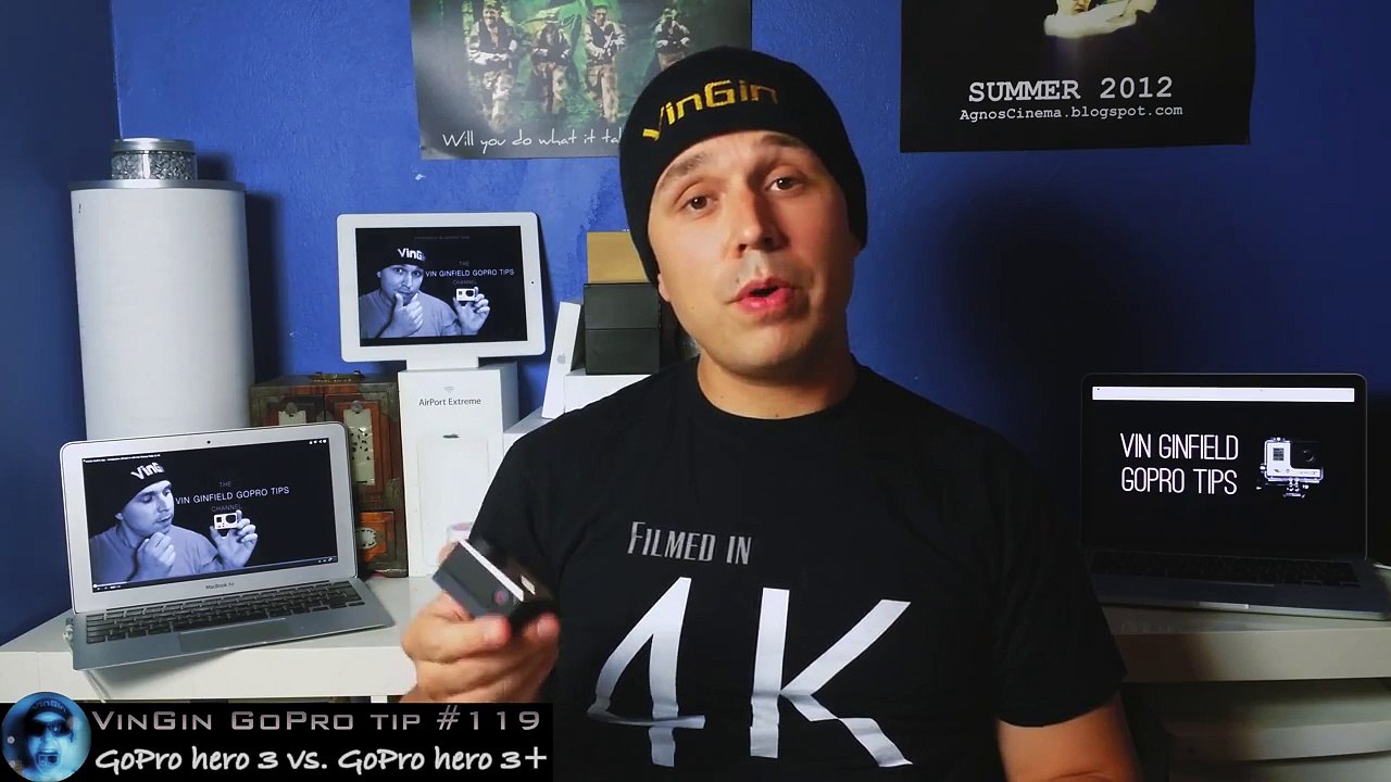 GoPro Tip #119 GoPro hero 3 VS. GoPro hero 3+ (4K)