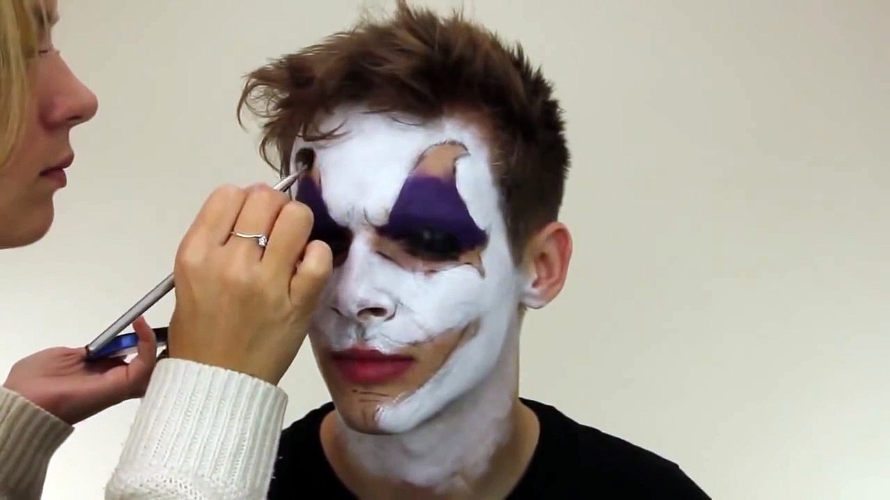 Maquillaje de payaso diabolico