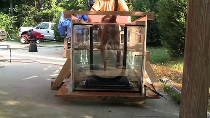 Moon's DIY Underwater Treadmill
