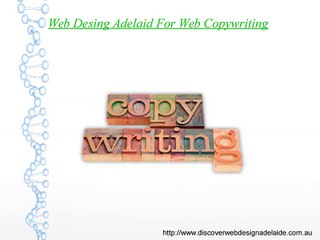 Adelaide web Provides Web Design &  Professional Copywriter.