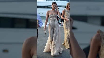 Irina Shayk glänzt bei Leonardo DiCaprio's Foundation Party in St Tropez