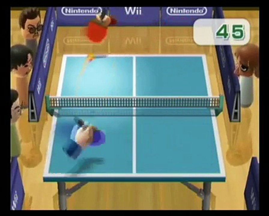 Wii Play 296 in Table Tennis video Dailymotion