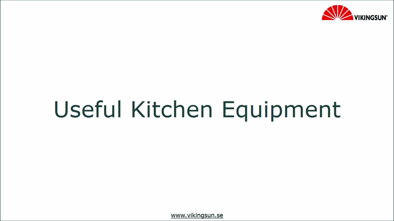Useful Kitchen Equipment